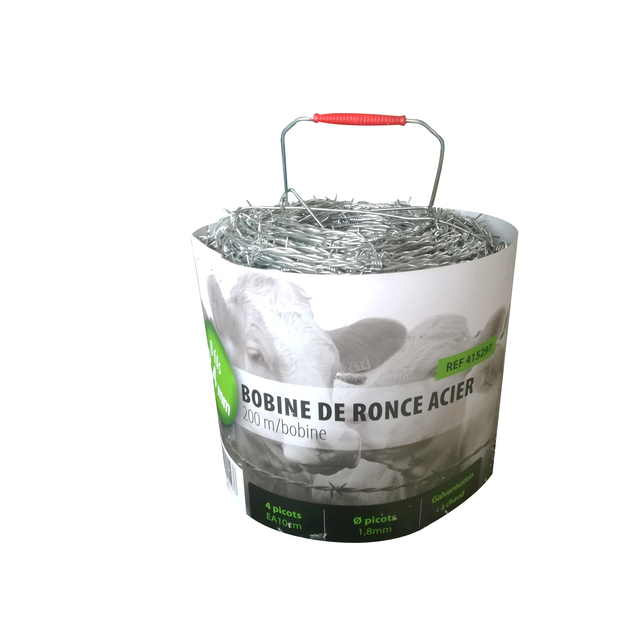 Ronce Acier Doux Galva 2.4-4/10/ 200M référence fournisseur 415297